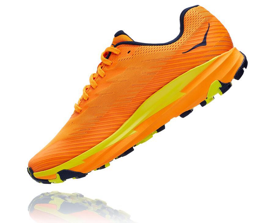 Trail Shoes Mens - Hoka One One Torrent 2 - Orange - AOCHLVE-51